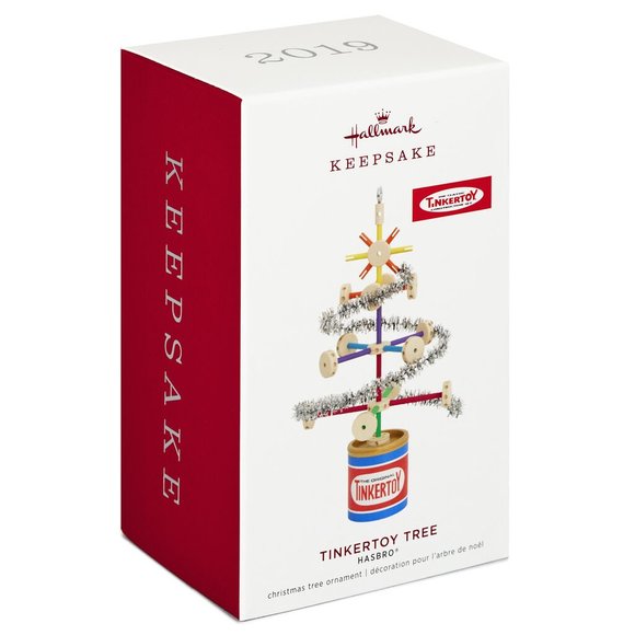 NEW Hallmark Keepsake 2019 Hasbro Tinkertoy Tree Ornament - Picture 1 of 5